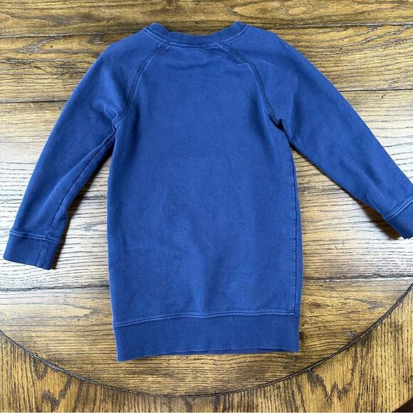 Mini Boden Owl Embroidered Sweatshirt Dress - Picture 4 of 4